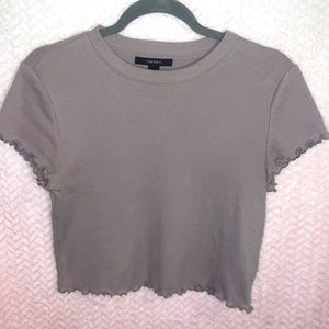 blush purple tee